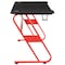 Flash Furniture Red Gaming Ergonomic Desk with Cup Holder and Headphone Hook NAN-RS-G1030-RD-GG - alternate 3